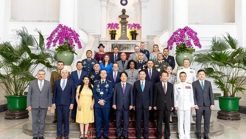 賴清德總統首度接見遠朋班　象徵與友好國家國防安全合作