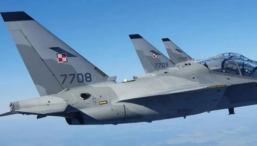 國軍曾考慮採用同型機　波蘭空軍M-346教練機失事