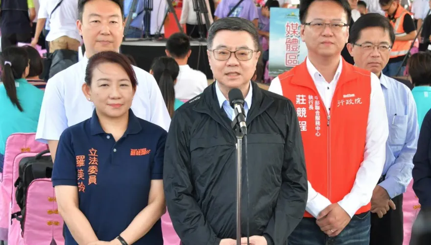中選會視察基隆選委會挨批施壓「拆樑案」 卓榮泰掛保證：絕對不會去干涉