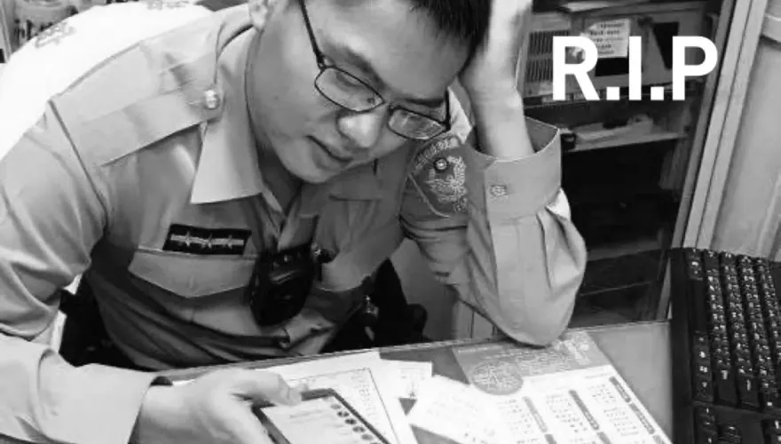 我想找爸爸！無照人渣男撞死警　4歲兒被抱來醫院探亡父「似有感應大哭」