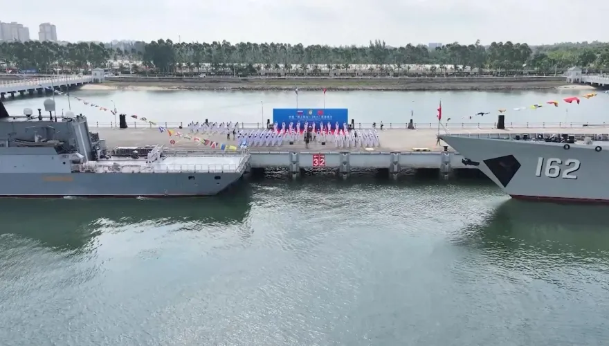 中俄「海上聯合-2024」軍演開幕　首度攜手南海秀肌肉陣容曝光