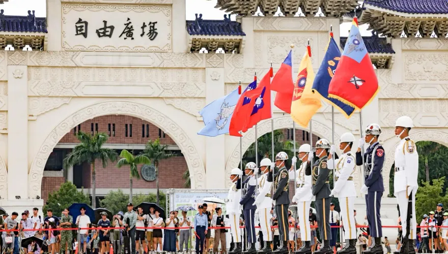 國軍唯一禮儀部隊　三軍儀隊要求標準全揭露