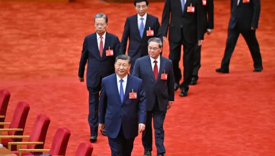 快訊/習近平現身了！破除身體不適謠言　出席三中全會閉幕畫面曝光