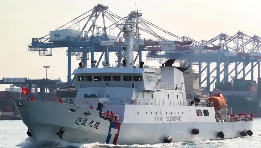 台、日首例　海巡署巡護9號在日本海域進行聯合訓練