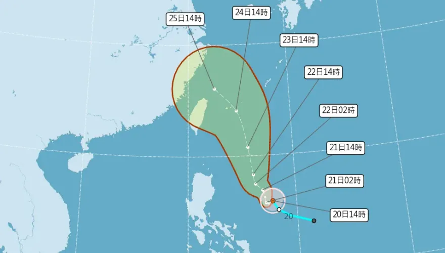 凱米颱風恐往西偏！預測「這天」最接近台灣　專家：不排除侵台