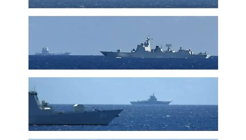 執行超過400架次艦載軍機起降　大陸山東號編隊航向南海