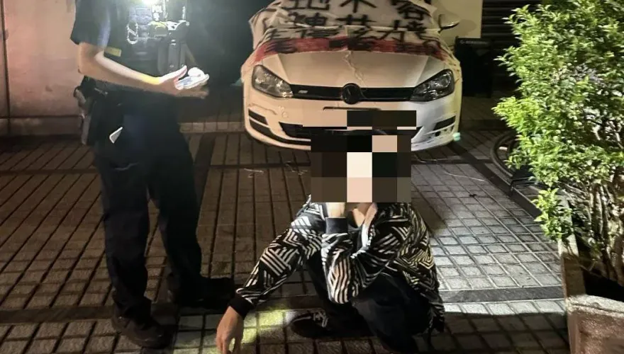 快訊/人神共憤毛畯珅！男從蘇澳開車到台北　衝撞狼師幼兒園