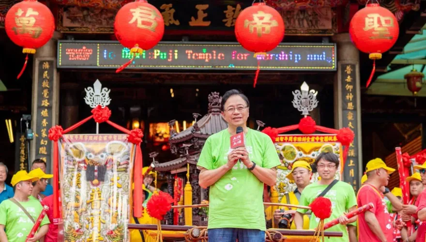 凱米颱風假機率增？張善政視察防颱整備談話曝