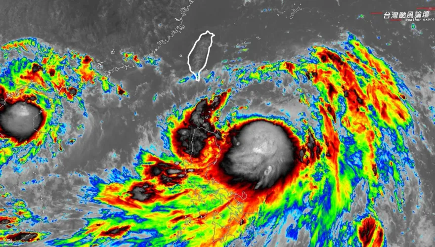 中颱凱米「吃很好」持續茁壯　恐提前接觸陸地、猛雨狂炸2天半