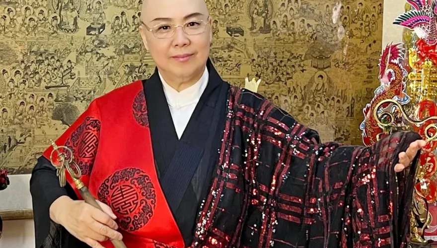 74歲恆述法師近況曝光！　離開台灣赴大陸「直播」弘法
