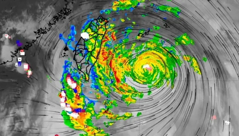 凱米核心直撞大台北！「風雨最劇」時間點曝光　專家示警：中南部小心了
