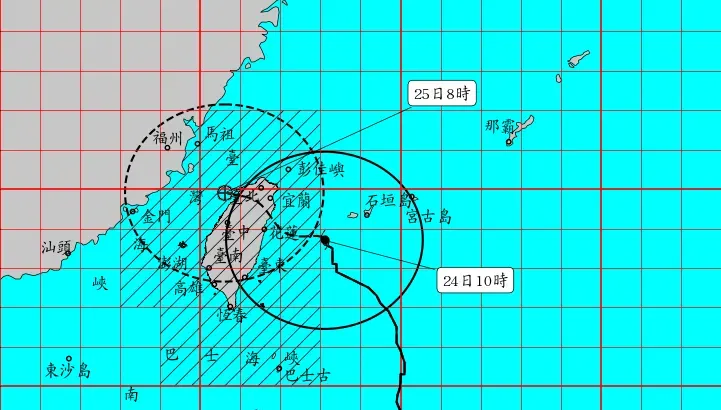 颱風假連放兩天不是夢？　全台22縣市明晨達標停班課標準...最新風雨預測曝