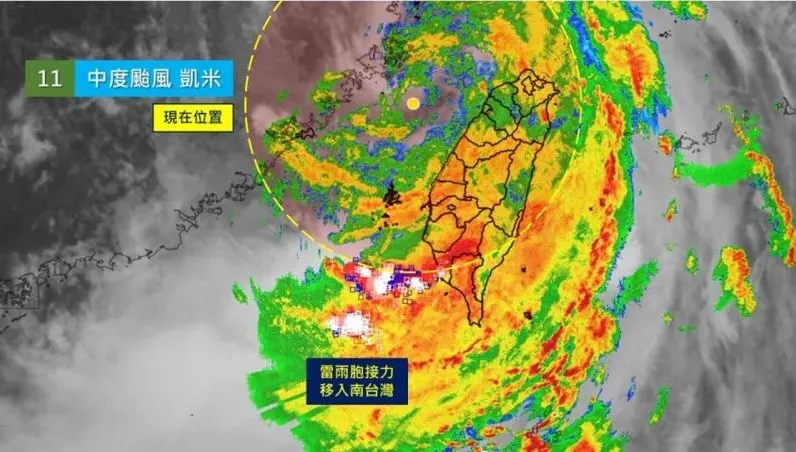 南部外海雷雨胞接力！　專家曝「7大殘酷處境」憂：最不樂見條件全集合發生