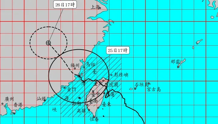快訊/凱米轉輕颱！最快今深夜解除陸警　中南部明防超大豪雨