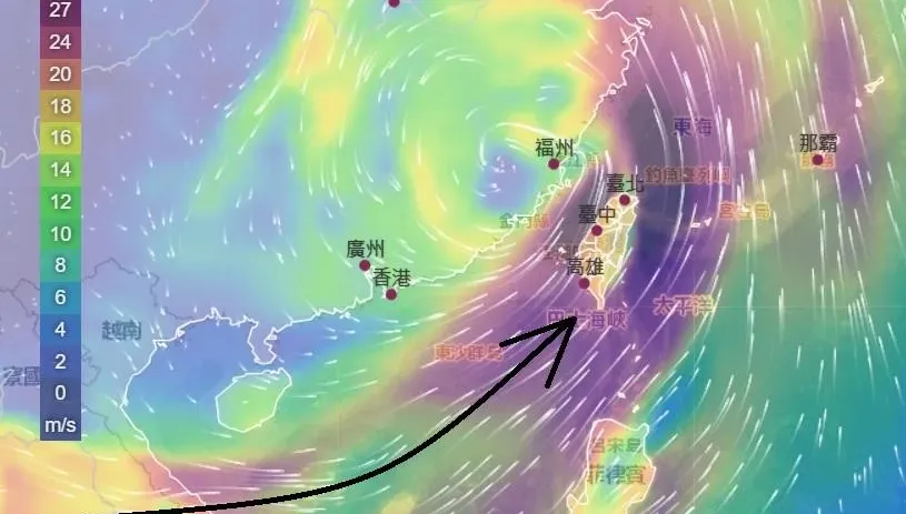 為何中南部淹超慘　鄭明典1圖解惑：受颱風引進西南氣流影響