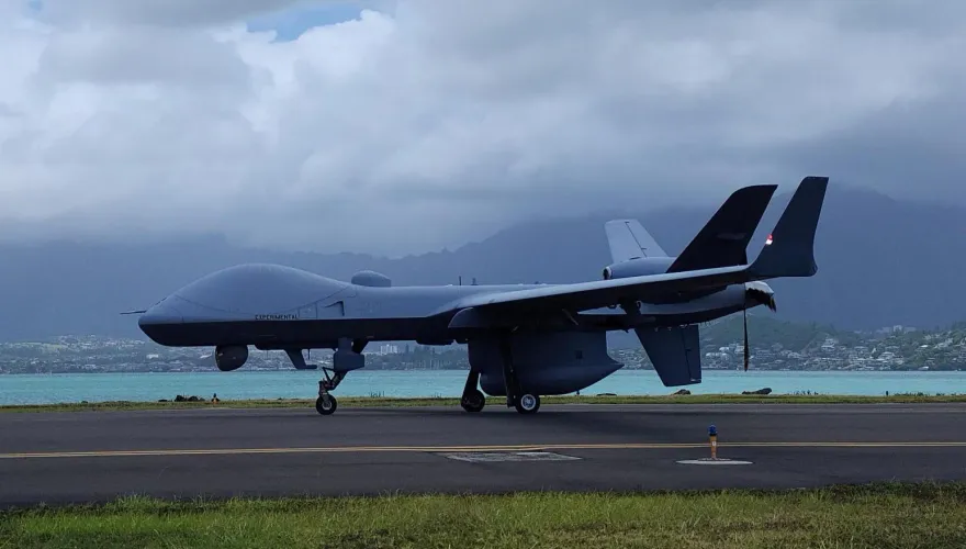 MQ-9B海洋守護者式無人機再度參加環太平洋演習　未來國軍也將取得同型機