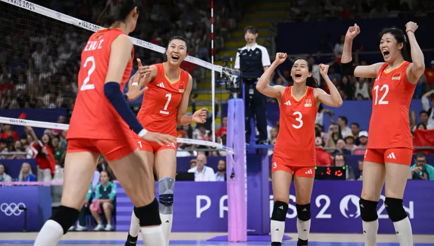 喜迎開門紅！陸女排首戰遭遇強敵美國隊　3-2驚險取勝