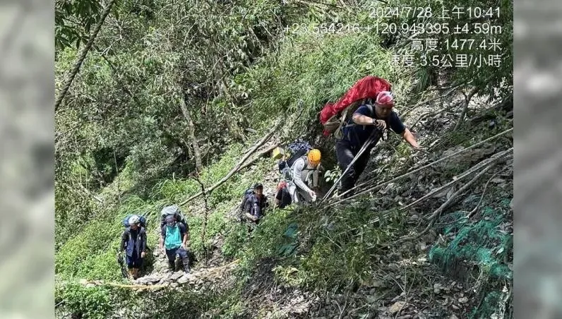 回家了！登山遇凱米颱風失聯9天　3登山客遺體今直升機吊掛下山