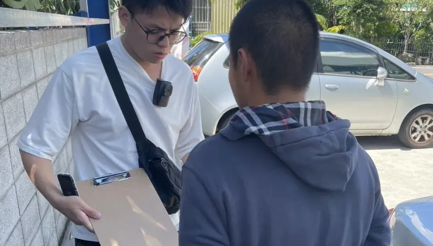 影/歹路毋湯行！車手被抓交保後又再犯 　遭同一位阿sir逮回來