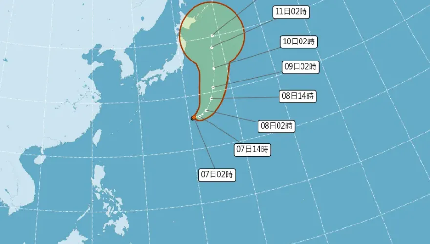 新颱風「瑪莉亞」最快今晚生成！對台影響曝光　大雷雨連炸3天