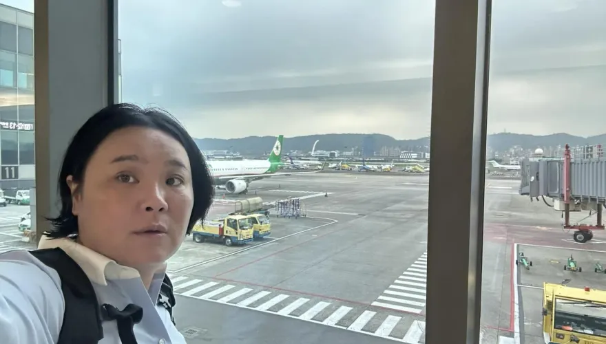 金門之光李洋返台！陳玉珍卻沒空接機　臉書曝「攏是為了他」