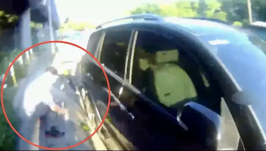 影/小黃運將竟是開車門竊盜怪客　隨機搜刮車內財物被警方當場抓包