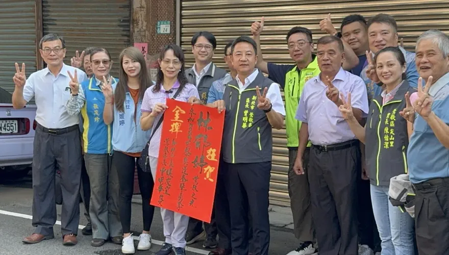 快訊/奪冠拿金牌就等妳光榮回來！　林郁婷老家鄉親放鞭炮狂喊「鶯歌之光」