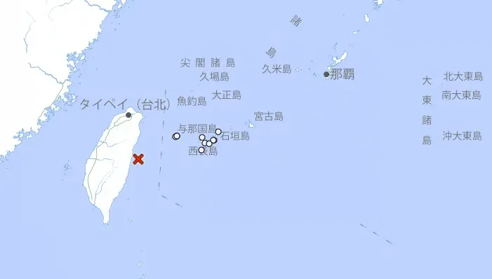 快訊/台灣發生規模6.3地震　沖繩也有感「3地區」震度一級