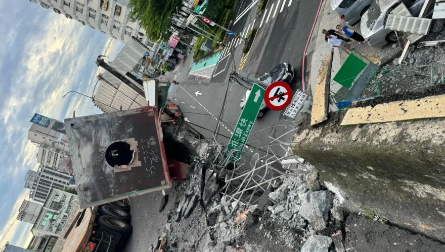 快訊/聯結車撞癱忠孝橋　蔣萬安、侯友宜都緊發聲、應變
