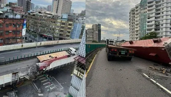 三重忠孝橋護欄「被鋼梁砸破大洞」…遭控「海砂橋」　新北市工務局回應了