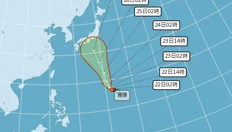 珊珊颱風恐增強變中颱！預測路徑、對台影響曝　午後各地慎防雷雨彈