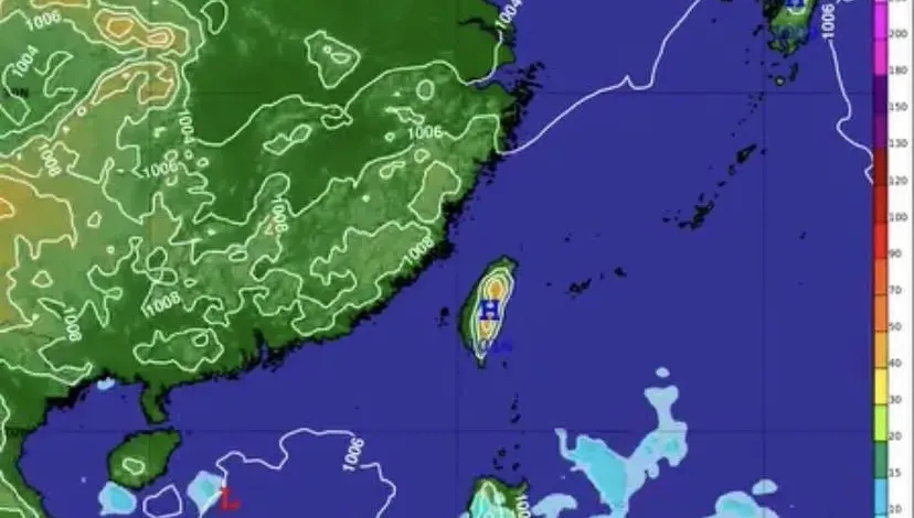 新的季風低壓槽下周有建立趨勢！　專家：9月上旬恐有熱帶擾動離台灣較近