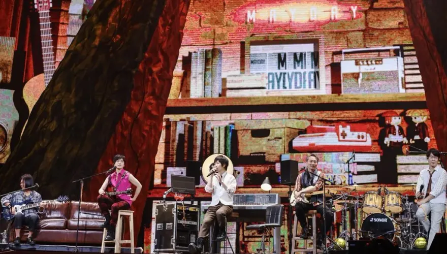 快訊/五月天跨年演唱會地點確定了！阿信喊「被周董聽到不太好」