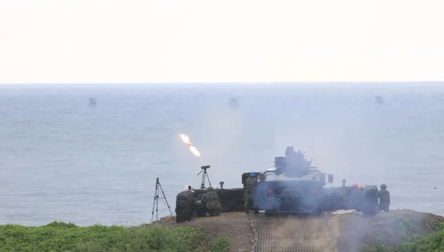 M1167悍馬飛彈車首度參加天馬操演　發射拖二A式反裝甲飛彈