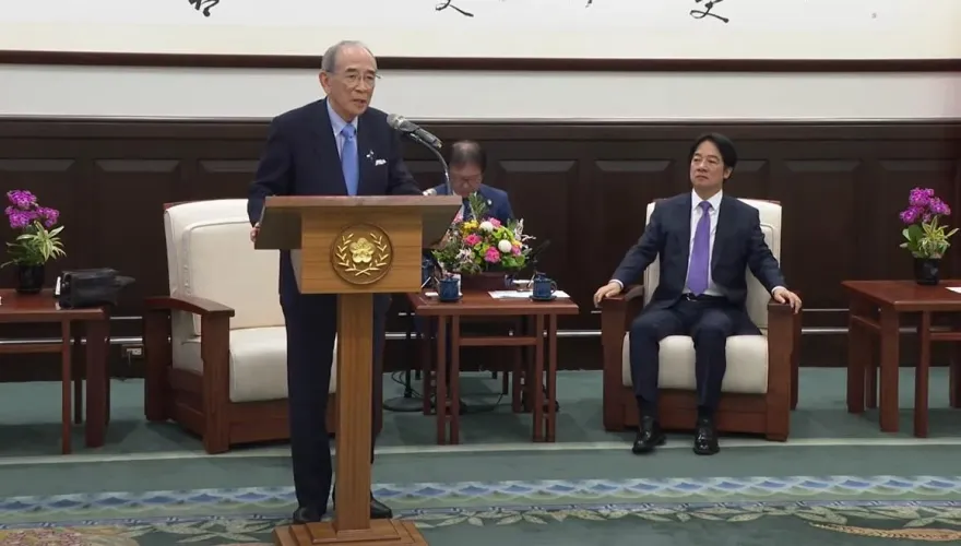 賴清德見日台交流會長大橋光夫　盼支持台日簽雙邊經貿協定