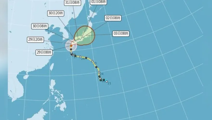 美國模式預測珊珊颱風將「回馬槍襲台」？氣象專家：機率相當低
