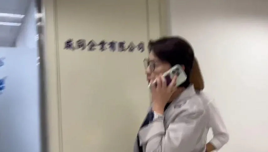 影/檢廉搜索柯文哲辦公室　黃珊珊忙打電話找人開門
