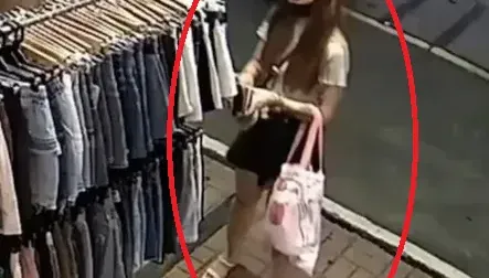 長腿女賊出沒新莊！服飾店門口「一個轉身」偷走褲裙　老闆驚喊：手法純熟