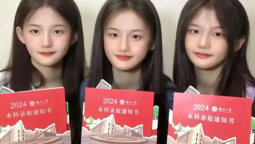 心有靈犀！福建「正妹三胞胎」考上同所大學　母揭名字藏「預言」玄機