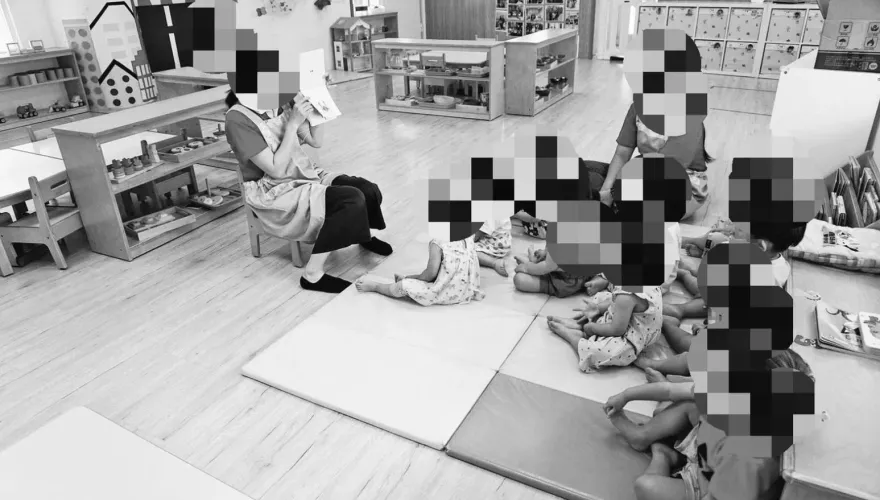 竹縣幼兒園爆「人體壽司捲」！棉被包裹哭鬧童　只露一顆頭
