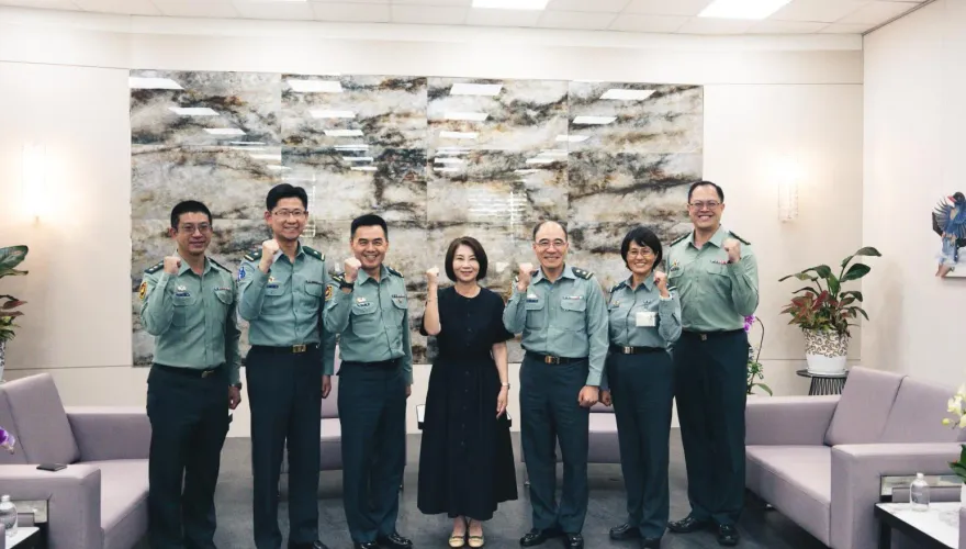 陸軍將官異動　新任陸軍副司令拜會南部地方首長