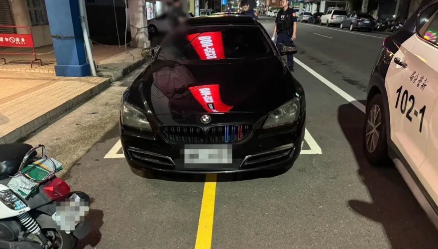 影/新營23歲男開噪音車暗夜囂張擾民！警揪獲涉掛他車車牌　還查出通緝犯身分