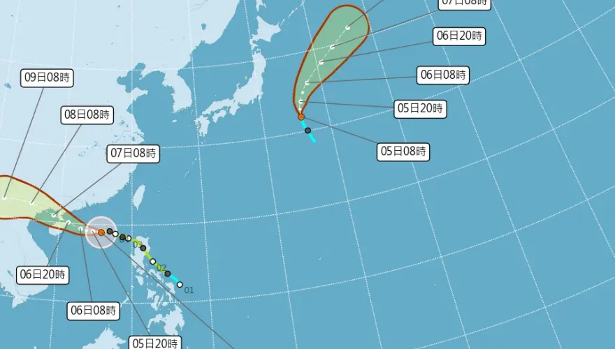 快訊/摩羯升級強颱！不來台灣還是有影響　恆春半島、台東雨勢最大