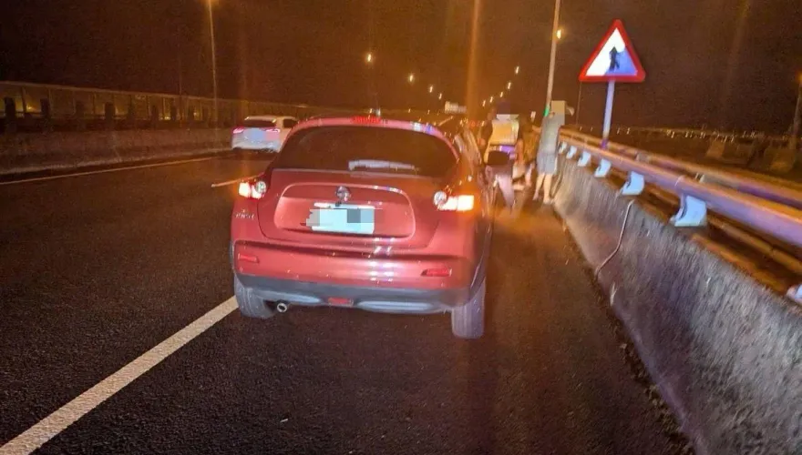 車身近白線！台中國6路肩43歲駕駛換手開　一下車遭撞飛慘死