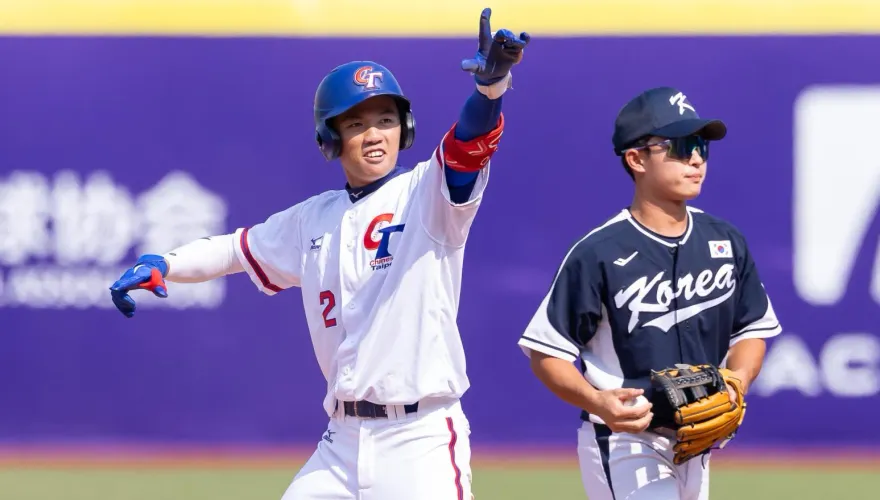 劉俊緯首打席全壘打！U23中華隊11比0大勝南非　終結三連敗奪首勝