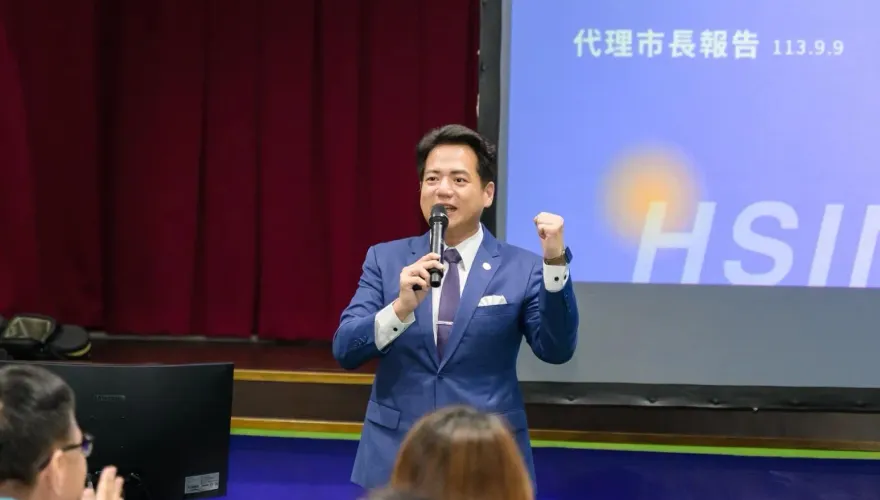 陳智菡控林智堅圖利馬偕兒醫　新竹代市長邱臣遠低調回應了