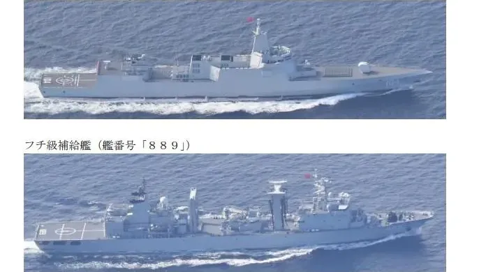 大陸神盾驅逐艦通過對馬海峽　海上自衛隊海空監控