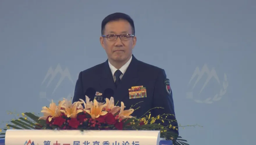 影/5年來最高層級！陸防長董軍致詞香山論壇　倡和談解決俄烏、以巴戰爭