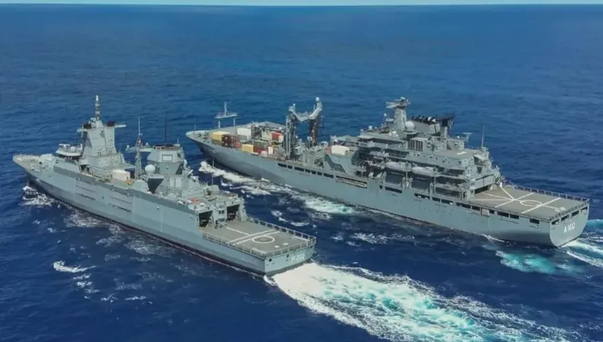德軍艦穿越台灣海峽　大陸東部戰區：海空兵力全程跟監警戒、堅決反制威脅挑釁