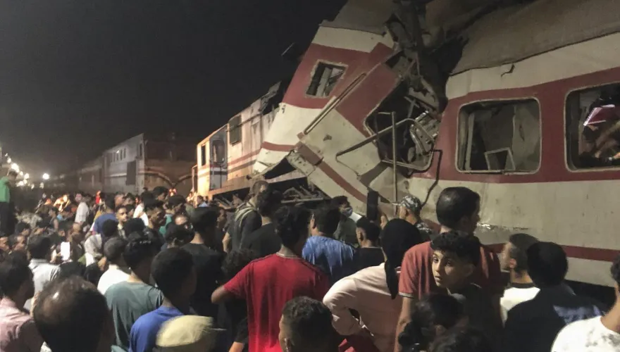 埃及重大事故！兩列火車意外相撞　3乘客喪生、至少40人受傷